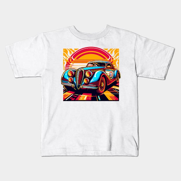 Alfa Romeo 6C Kids T-Shirt by Vehicles-Art